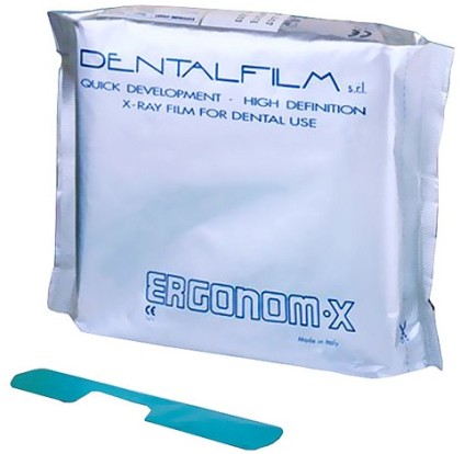 Эргоном / ERGONOM-X - пленка рентгеновская самопроявляющаяся (50шт), Dental film S.r.l. / Италия